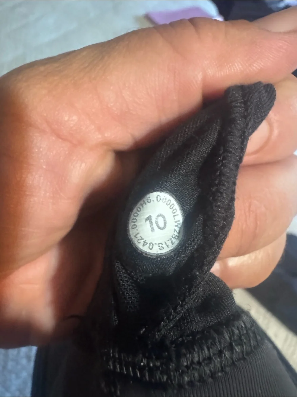 lululemon athletica Black High-Neck Sports Tank